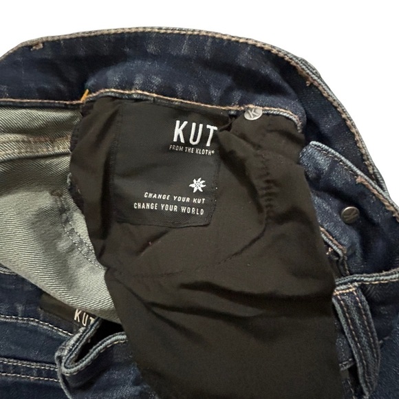 KUT From The Kloth Catherine Boyfriend Dark Wash • Used • Size: 6 - Picture 6 of 11